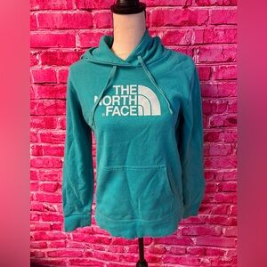 The North Face Hoodie Women's Hooded Sweater Pullover Teal